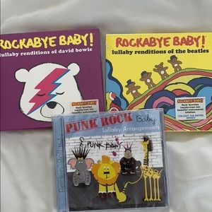 Set of 3 Baby Lullaby CDs Brand New